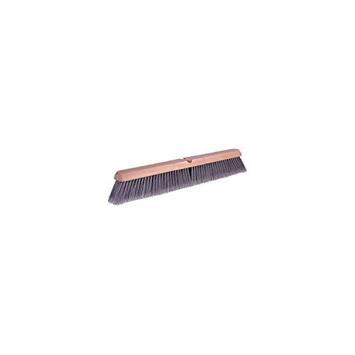 Weiler 42042 24" Fine Sweep Floor Brush, Flagged Silver Polystyrene Fill, Natural