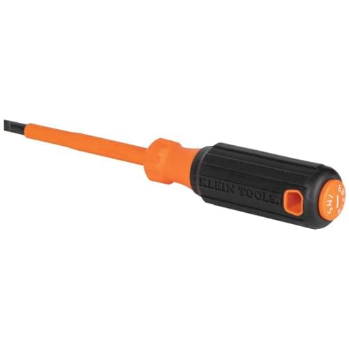 Klein Tools 85073INS Insulated Screwdriver Set, Made in USA, features 1000V Phillips, Slotted and Square Tips, Cushion Grip Handles, 3-Piece 5