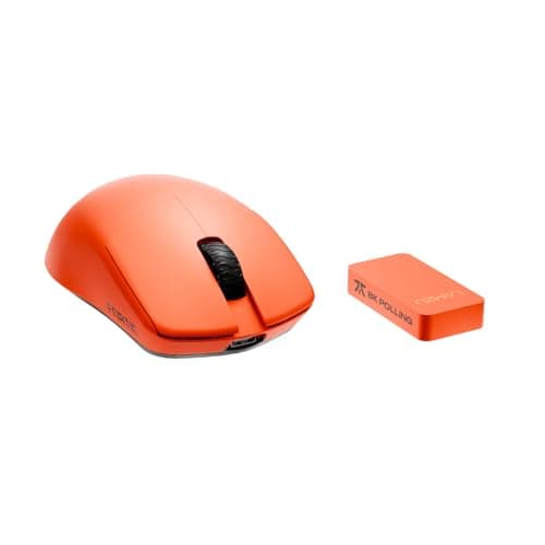 Fnatic x Lamzu Maya 8K Small Wireless Pro Gaming Mouse Special Edition, Pixart 3950 Sensor, Epically Light 45g, 80h Battery Life, Optical Switches, Windows & Mac Compatible