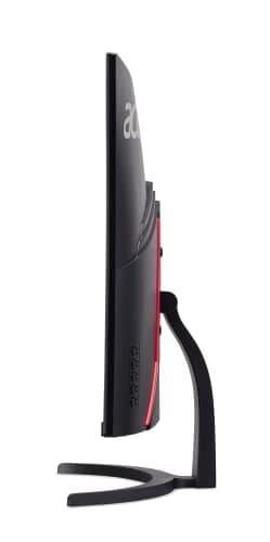 acer Nitro 31.5 Inch WQHD 2560 x 1440 1500R Curved Gaming Monitor | AMD FreeSync | Up to 180Hz Refresh | 1ms (VRB) | Tilt | One Display Port 1.4 & Two HDMI 2.0 | EDA323QU S3bmiiphx 10