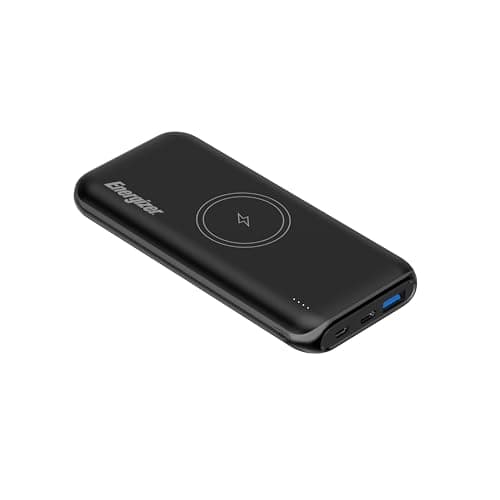 Energizer 10000mAh 15W Wireless Portable Charger 20W USB C Fast Charging Power Bank Power Delivery 3.0 Compatible with Android/iPhone 15 16 Plus Pro Max/iPad Tablet and etc_QE10009PQ