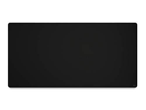 GLORIOUS 3XL Extended Gaming Mouse Mat/Pad - Stealth Edition - Large, Wide (3XL Extended) Black Cloth Mousepad, Stitched Edges | 24"x48" (G-3XL-STEALTH)