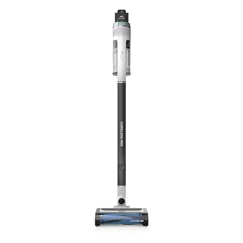 Shark IZ540H Pro Cordless Vacuum with Clean Sense IQ, Anti-Allergen Complete Seal with HEPA Filtration, PowerFins Plus Brushroll, Up to 40 Minute Runtime, Includes Crevice Tool, Mojito (Renewed)