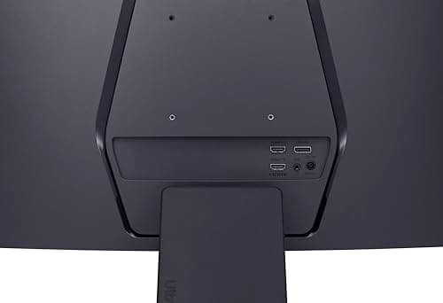 LG 27GS60QC-B Ultragear Curved Gaming Monitor 27-Inch QHD (2560x1440) 180Hz 1ms 1000R AMD FreeSync HDR10 HDMIx2 DisplayPort Borderless Design Black Stabilizer DAS Crosshair FPS Counter 7