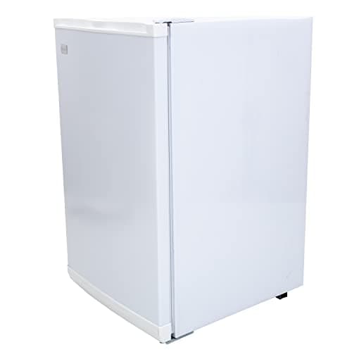 Avanti Upright Freezer Compact Design with 3 Fixed Metal Shelves, Reversible Door Adjustable Temperature Control and Flush-Back Design Perfect for Home, Office, Basements & More, 2.8-Cu.Ft, White 3