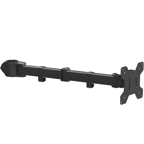 suptek Single Monitor Arm for Desk Mount Stand,Adjustable Monitor Arm for 13 to 32 inch Screen,Support Weight up to 22lbs,and Mounting Holes 75x75mm to 100x100mm,Black(MD6DB)