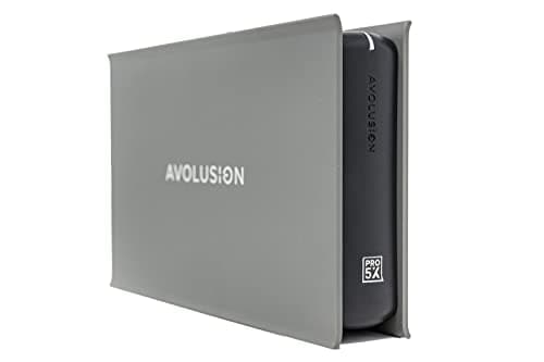 Avolusion PRO-5X Series 4TB USB 3.0 External Gaming Hard Drive (Grey) Compatible with Xbox Series X|S Game Console - 2 Year Warranty (Renewed)