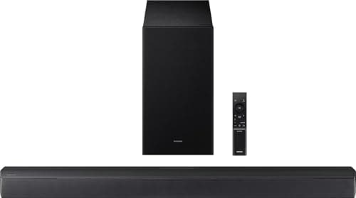 Samsung B-Series Soundbar HW-B650F 3.1 Ch DTS Virtual: X - Black, Q-Symphony, Voice Enhance Mode, Wireless Surround Sound Compatible