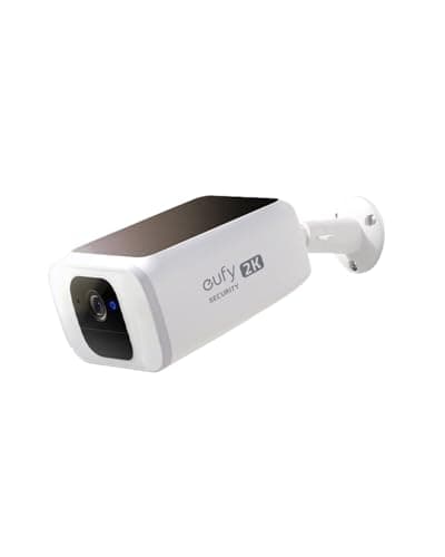 eufy Security SoloCam S230,SOLARPLUS, Solar Security Cameras Wireless Outdoor, 2K Cameras for Home Security, Integrated Solar Panel, Spotlight, 2.4GHz Wi-Fi, No Monthly Fee.