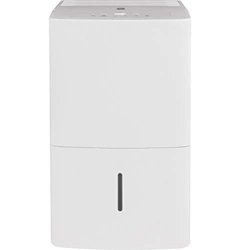 GE Energy Star Portable Dehumidifier 35 Pint, Perfect for Bedroom, Basement & Garage, Ideal for High Humidity Areas, Complete with Empty Bucket Alarm, Clean Filter Alert & LED Digital Controls, White 10