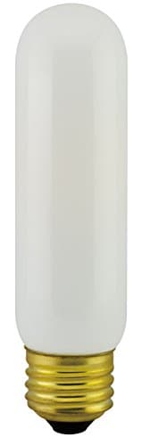 Landlite 2pk LED T10 120V 5W, Frosted, dimmable,for Piano Light/Banker Light, 40W incandiscent Equivalent, Completely Traditional T10 Shape Glass Bulb