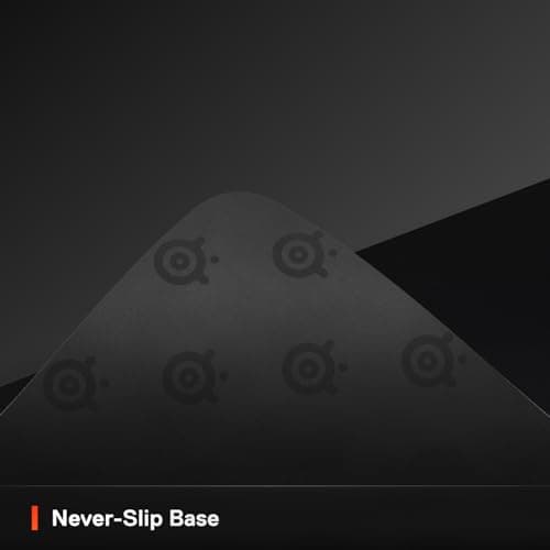 SteelSeries QcK Gaming Mouse Pad - XXL Cloth - Peak Tracking and Stability - Esports Mousepad - Never-Slip - Full Desk Coverage 5