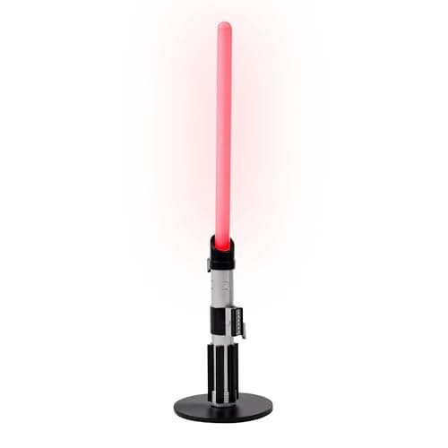 Star Wars Darth Vader Lightsaber 12-Inch Desktop LED Mood Light for Nightstand Table