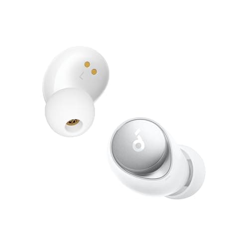 Soundcore by Anker Space A40 Auto-Adjustable Active Noise Cancelling Wireless Earbuds, Reduce Noise by Up to 98%, 50H Playtime, Comfortable Fit, App Customization, Wireless Charge (White) 8