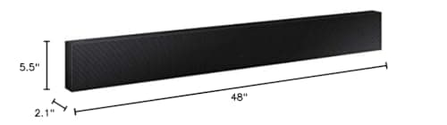 SAMSUNG HW-LST70T 3.0ch The Terrace Outdoor Soundbar w/ Dolby Audio, Built-In Subwoofer, Distortion Cancelling Technology, IP55 Weather Resistant, Titan Black 14