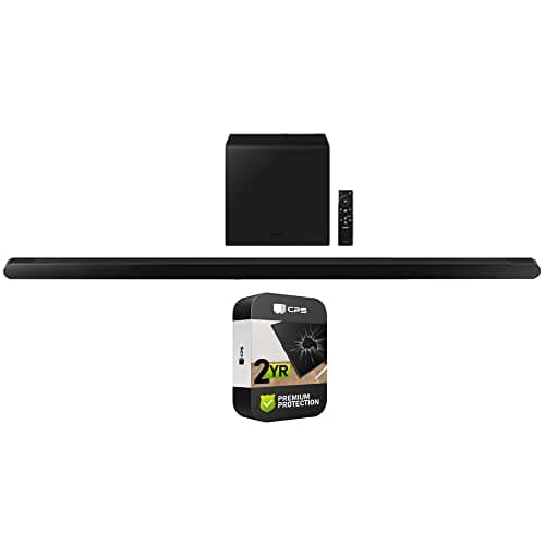 Samsung HW-S800B/ZA 3.2.1ch Soundbar with Wireless Dolby Atmos DTS:X Black 2022 Bundle with Premium 2 YR CPS Enhanced Protection Pack