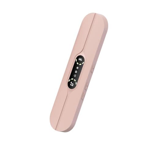 STEHEALTH Under Pillow Speakers for Sleeping Bluetooth, Bone Conduction Technology, 3D White Noise Generator, Volume Control & Sleep Timer, Side Sleeper Friendly (Pink)