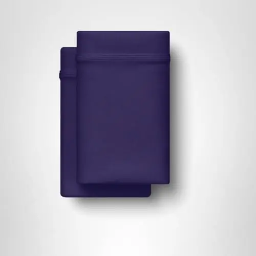 Purple SoftStretch Pillowcase Set, King Size, Bamboo Blend, Moisture-Wicking, Silky Smooth, Deep Purple, Fits Most Pillows 6