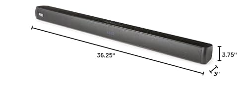 Acoustic Audio by Goldwood 2.1 Channel Sound Bar for TV with Built in Subwoofer, 36 Inch Surround System, HDMI, ARC, and Bluetooth, Black 8