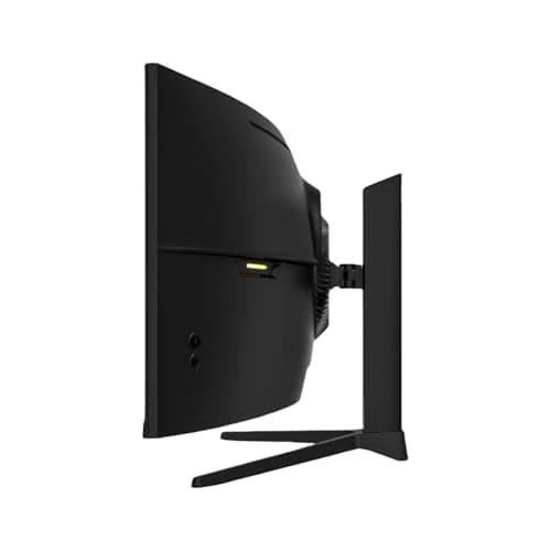 Gawfolk 49 Inch Ultra-Wide Curved Gaming Monitor, 165Hz Ultrawide PC Screen 3840x1080 Dual FHD, FreeSync, Height Adjustable, HDMI 2.1/DP 1.4, Compatible Wall Mount 100 * 100mm 8
