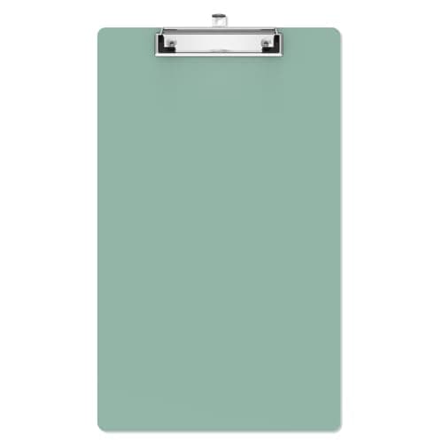 Macroclo Legal Size Clipboard, Deep Green 8.5 x 14 Clip Boards for Lawers, Low Profile Clip, Writing Board, Size 9 x 15 in, Office & School Supply