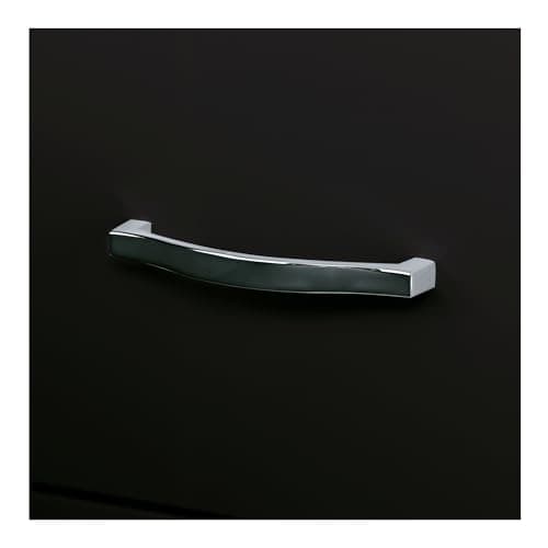 Lorell LYS SOHO Box/File/File 3-Drawer Mobile File Cabinet, Black 9