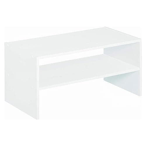 ClosetMaid #8993 Stackable 24in. Wide Horizontal Organizer, White