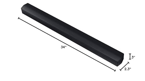 SAMSUNG HW-C450/ZA-RB 2.1ch DTS Virtual:X Soundbar System - Certified (Renewed) 7