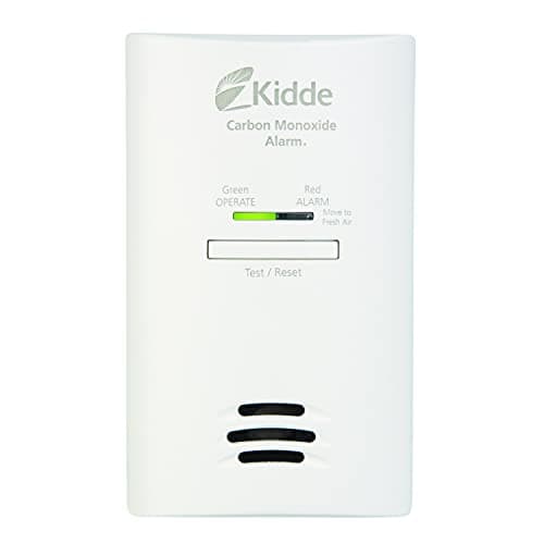 Kidde Carbon Monoxide Detector, Plug In Wall with AA Battery Backup, Test-Hush Button 6