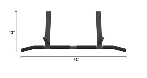 Joist Mount Pull Up Bar with Extra Hardware and Mounting Template for Easy Install to Beam or Rafter by Ultimate Body Press 8