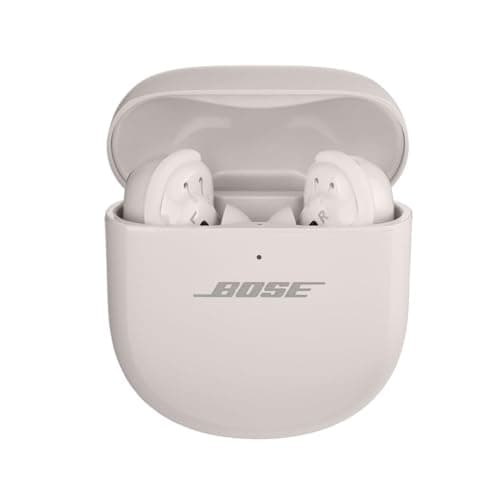 Bose QuietComfort Ultra Wireless Noise Cancelling Earbuds, White Smoke, Bundle with Fit Kit 8
