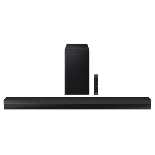SAMSUNG HW-B73CD/ZA 5.1 Channel Soundbar with DTS Virtual:X and Wireless Subwoofer, Adaptive Sound, Game Mode (Renewed)