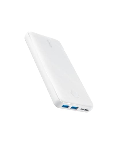 Anker Portable Charger, 325 Power Bank (PowerCore Essential 20K), 20000mAh Battery Pack with 15W Charging, PowerIQ, 2 USB-A, 1 Micro USB, Two-Way USB-C Ports for iPhone Series, AirPods, and More