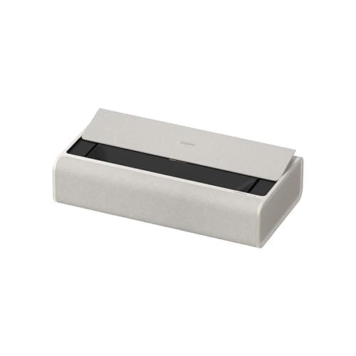 XGIMI AURA Series UST Laser Projector, Dolby Vision, IMAX Enhanced, 1,000,000:1 Dynamic Contrast Ratio, 0.177:1 Throw Ratio, Harman Kardon, 2300 Lumens AURA 2 ATV White