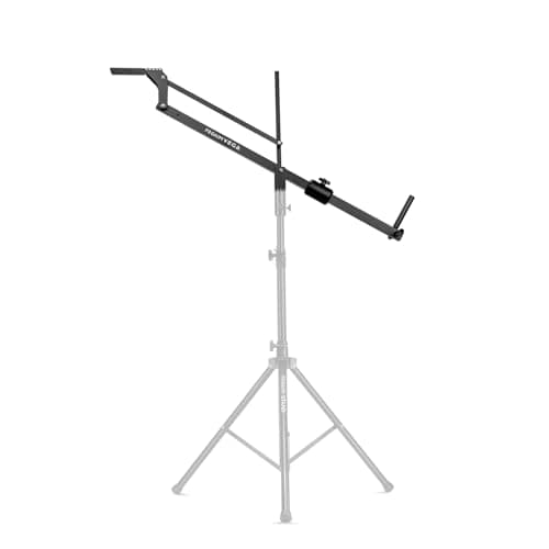 PROAIM 4' Vega Jib Crane for DSLR Video Cameras for Film Production Units. Payload Up to 8kg/17lb. Supports Pan Tilt Heads & 3-Axis Gimbals. (JB-VG04-01)