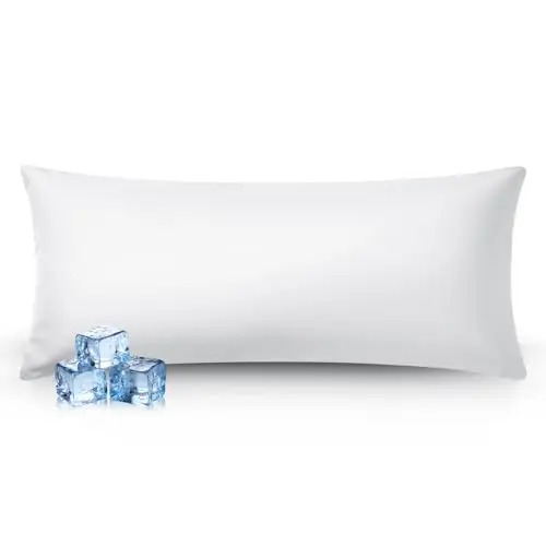 Body Pillowcase with Zipper Closure, Cooling Touch, 20 * 54 inch