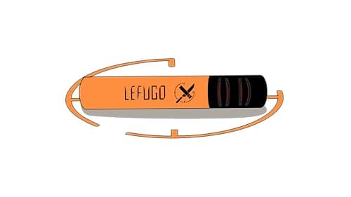 LEFUGO Electric Knife Sharpener, 3 Speed Max 7000RPM Handheld Sharpener for Kitchen Knives, the Electric Knife Sharpening Tool of Portable Cordless Rechargeable 2000mAh (Orange)