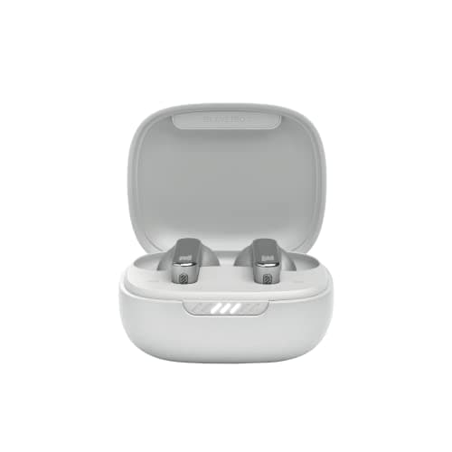 JBL Live Pro 2 - True Wireless Noise Cancelling Earbuds, up to 40 Hours of Playback with Wireless Charging, 6 mics for Perfect Calls, Touch & Voice Control, IPX5 Water Resistant (Silver) 9