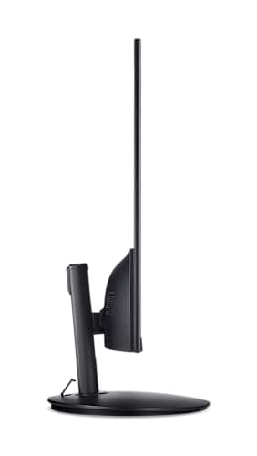 Acer SH242Y Ebmihx 23.8" FHD 1920x1080 Home Office Ultra-Thin IPS Computer Monitor AMD FreeSync 100Hz Zero Frame Height/Swivel/Tilt Adjustable Stand Built-in Speakers HDMI 1.4 & VGA Port 13