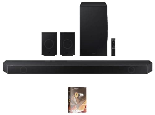 Samsung HW-Q990D 11.1.4ch Soundbar with True Dolby Atmos Sound with 2 Year Amber Protection Plan (2024)