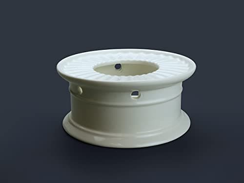 Sun's Tea Universal Ceramic Teapot Warmer | Tea Warmer - Round (Size - 4.25 in / 11 cm Diameter) - Candle Never Flames Out 5