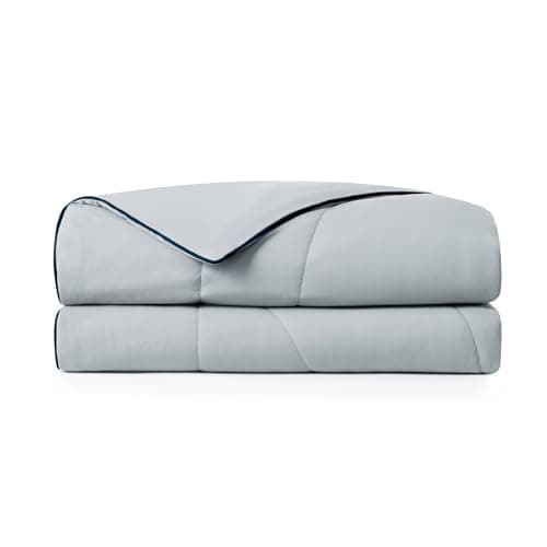 Dream Valley Outlast® King Cooling Comforter, NASA-Grade Instant Cooling Blanket for Hot Sleepers, Luxurious Comforter for All Season, Cool Grey, 106"x90"