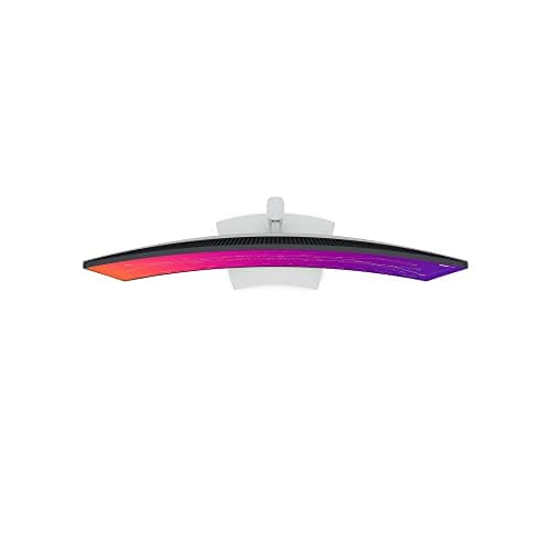 Dell U3821DW UltraSharp Curved USB-C Hub Monitor - 37.52-inch WQHD (3840 x 1600) 60Hz 2300R Curvature Display, 8ms Response time, USB-C/DP/HDMI/RJ-45, Height/Slant/Tilt/Swivel Adjustability - Silver 12