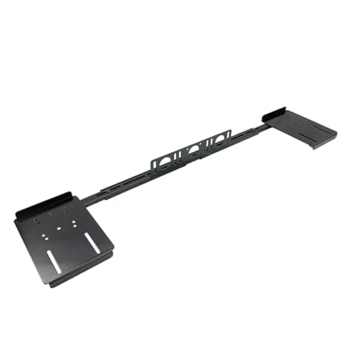 Nagao Seisakusho NB-SPKR-VESA Speaker Stand Compatible with Monitor Arm VESA Computer Monitor Speaker Installation