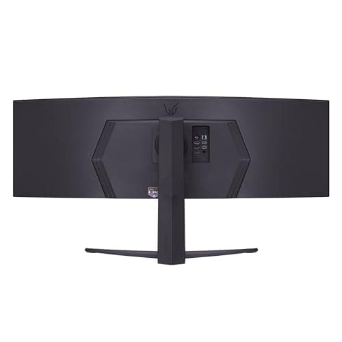 LG 45GR75DC-B Ultragear Curved Gaming Monitor 45-Inch 32:9 Dual QHD 1ms 200Hz VESA DisplayHDR 600 with DCI-P3 95% AMD FreeSync Premium Pro Enhanced Gaming GUI DTS HP:X 3-Way Adjustable Stand - Black 5