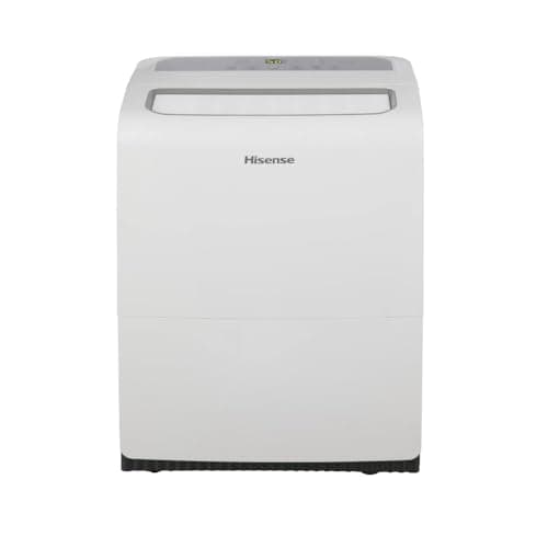 Hisense 60-Pint Capacity 4500 sq. ft. Coverage, Built-In Pump Dehumidifier, 3 Speeds, programmable 24-hour on/off timer, adjustable humidistat - DH6024KP1WG