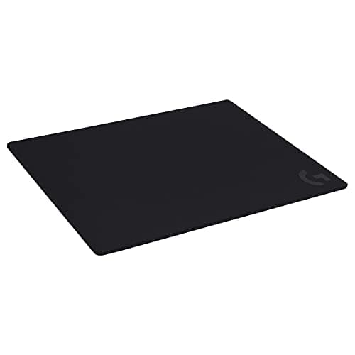 Logitech G740 Large Thick Gaming Mouse Pad, Optimized for Gaming Sensors, Moderate Surface Friction, Non-Slip Mouse Mat, Mac and PC Accessories, 460 x 600 x 5 mm