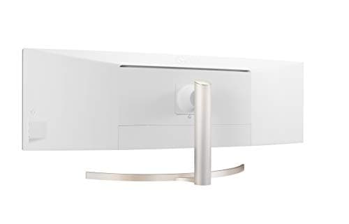 LG 49WL95C-WY 32:9 UltraWide Monitor 49" Dual DQHD (5120 x 1440) Curved IPS Display, HDR10, USB Type-C with 85W PD, sRGB 99% Color Gamut, Height/Swivel/Tilt Adjustable Stand - Silver 8