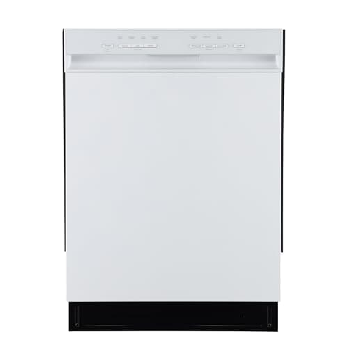 Kenmore 24" Premium Hybrid Tub Dishwasher - UltraWash, MoreSpace Adjustable Rack, High Temp & SmartWash - 12 Place Settings - 54 DBA - ENERGY STAR Certified - White