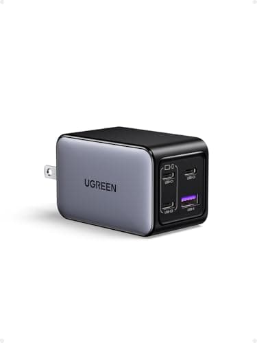 UGREEN Nexode Power Bank 20000mAh Bundle with 65W USB C Charger Block 4-Port Compatible with MacBook Pro/Air, iPhone 16/15/14, iPad Pro, Galaxy S24/S23, Pixel 8, Steam Deck 6